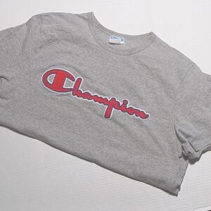 Champion Men's Large Grey Short Sleeve T Shirt